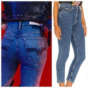 NWT Re/Done 80s Inspired Limited Edition Wonder Woman Jeans